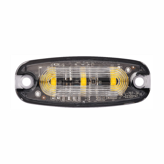 Car light on a white background