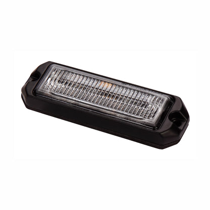 Rectangular LED light on a white background