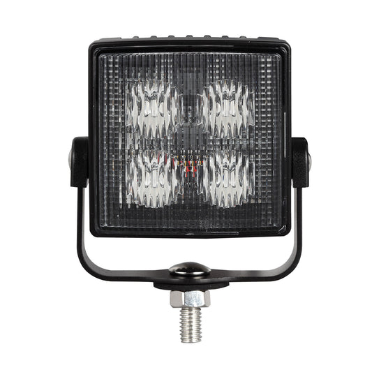 Vehicle strobe light on a white background