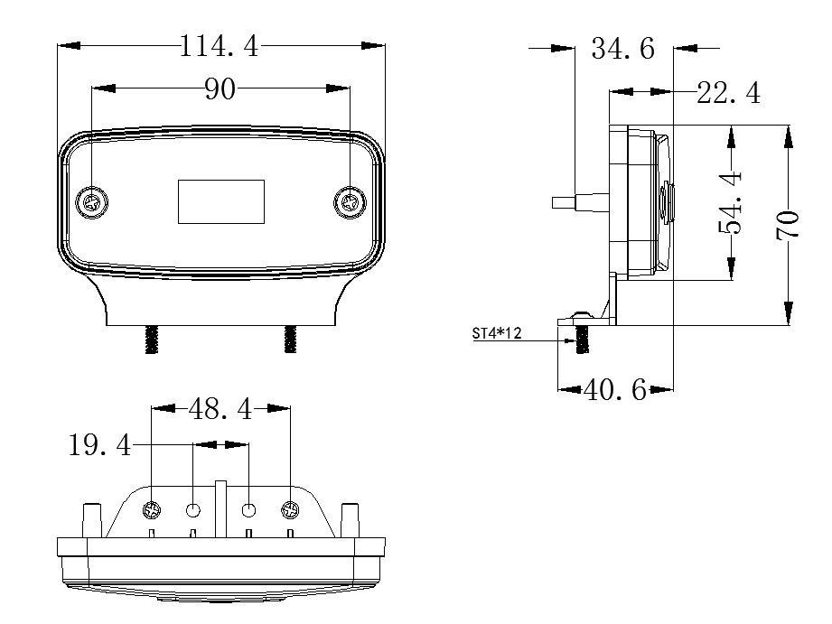 849 LED Marker Light