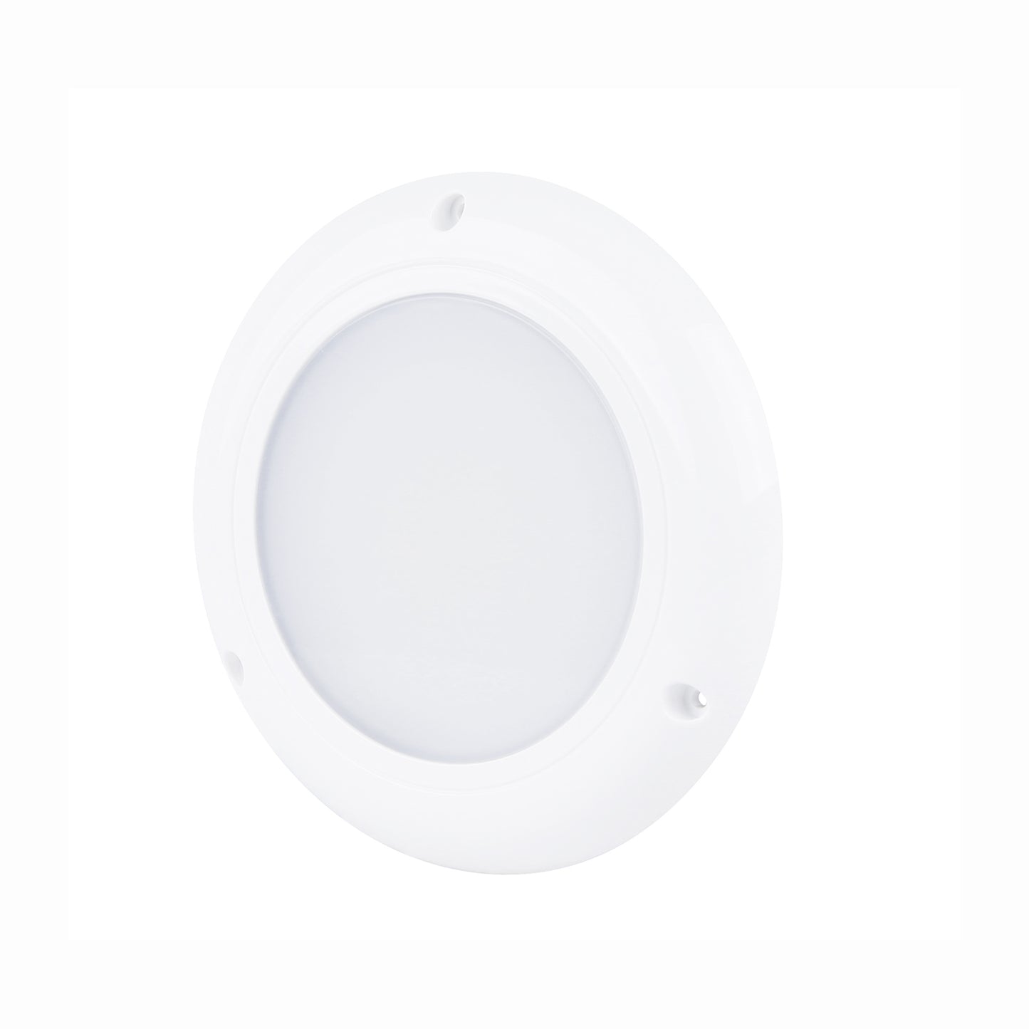 White round Interior Light on a white background