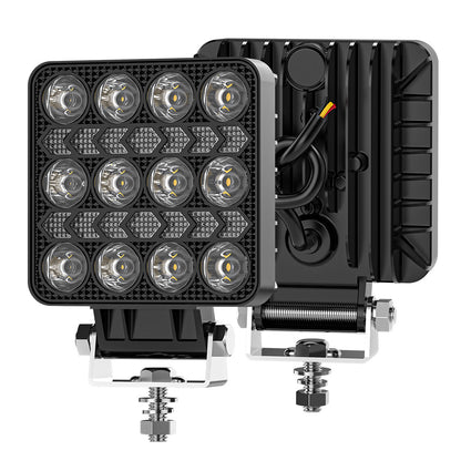 Off Road Odyssey - 4" SQUARE 402 Lamp on a white background