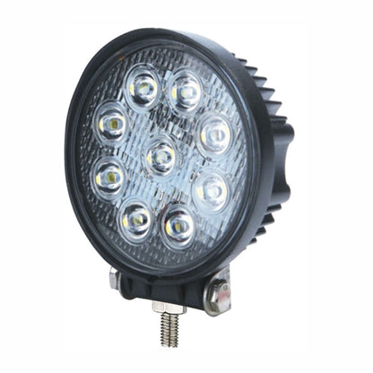 Work lamp with LEDs on a white background