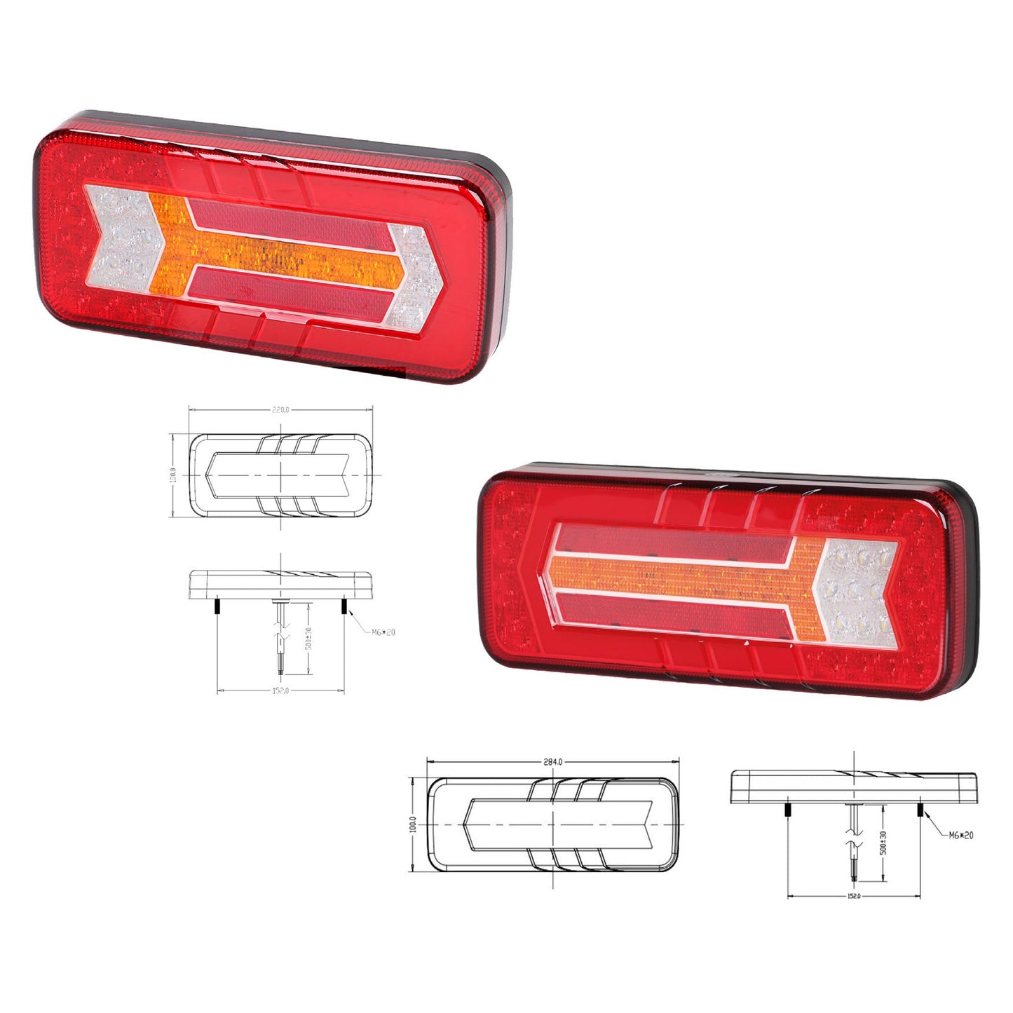 850 Rear Light Cluster Series