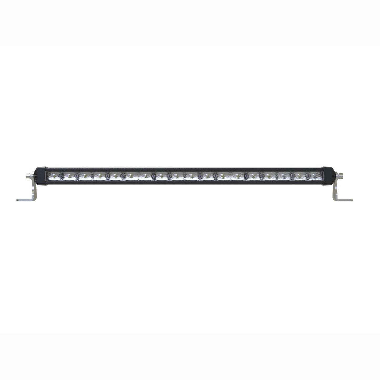 LED light bar on a white background