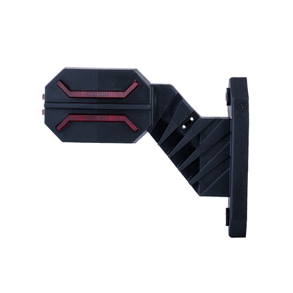 Vehicle safety light on a white background