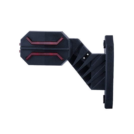 Vehicle safety light on a white background