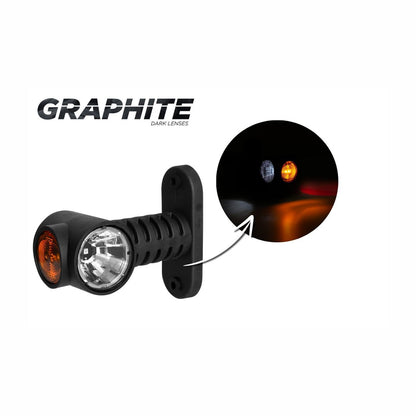 Horpol Graphite Short Triple Marker Light Universal