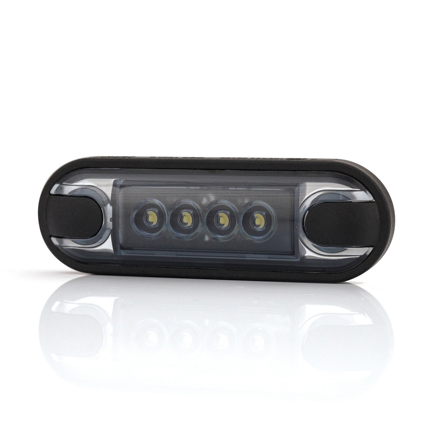 Car LED light on a white background