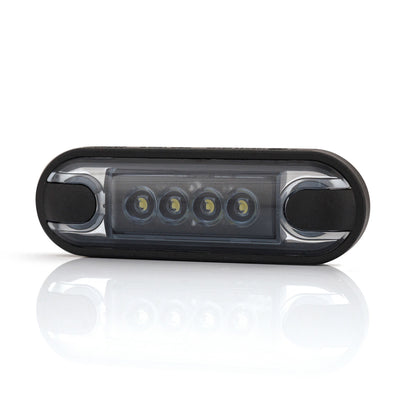 Car LED light on a white background