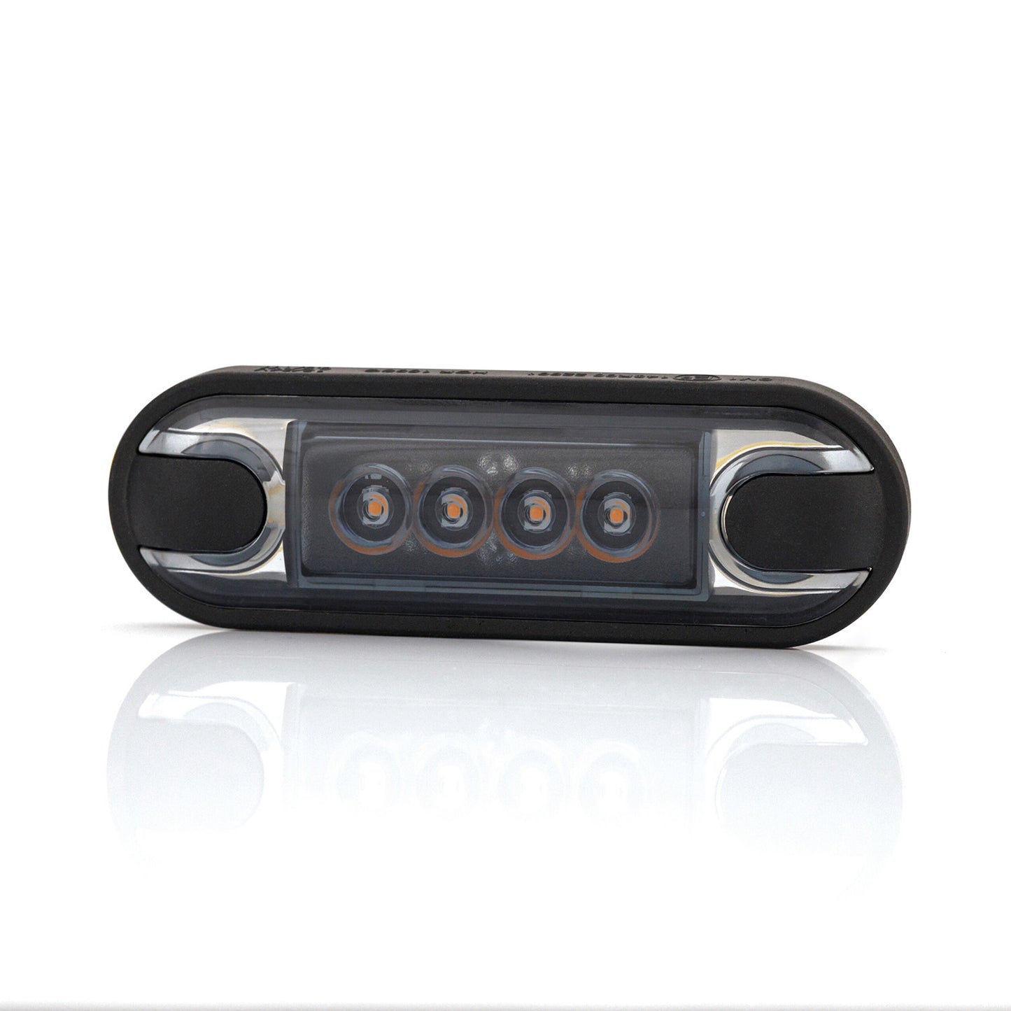 Car LED light on a white background