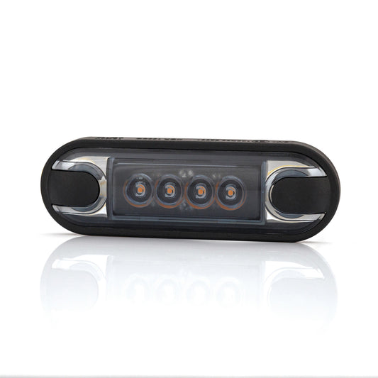 Car LED light on a white background