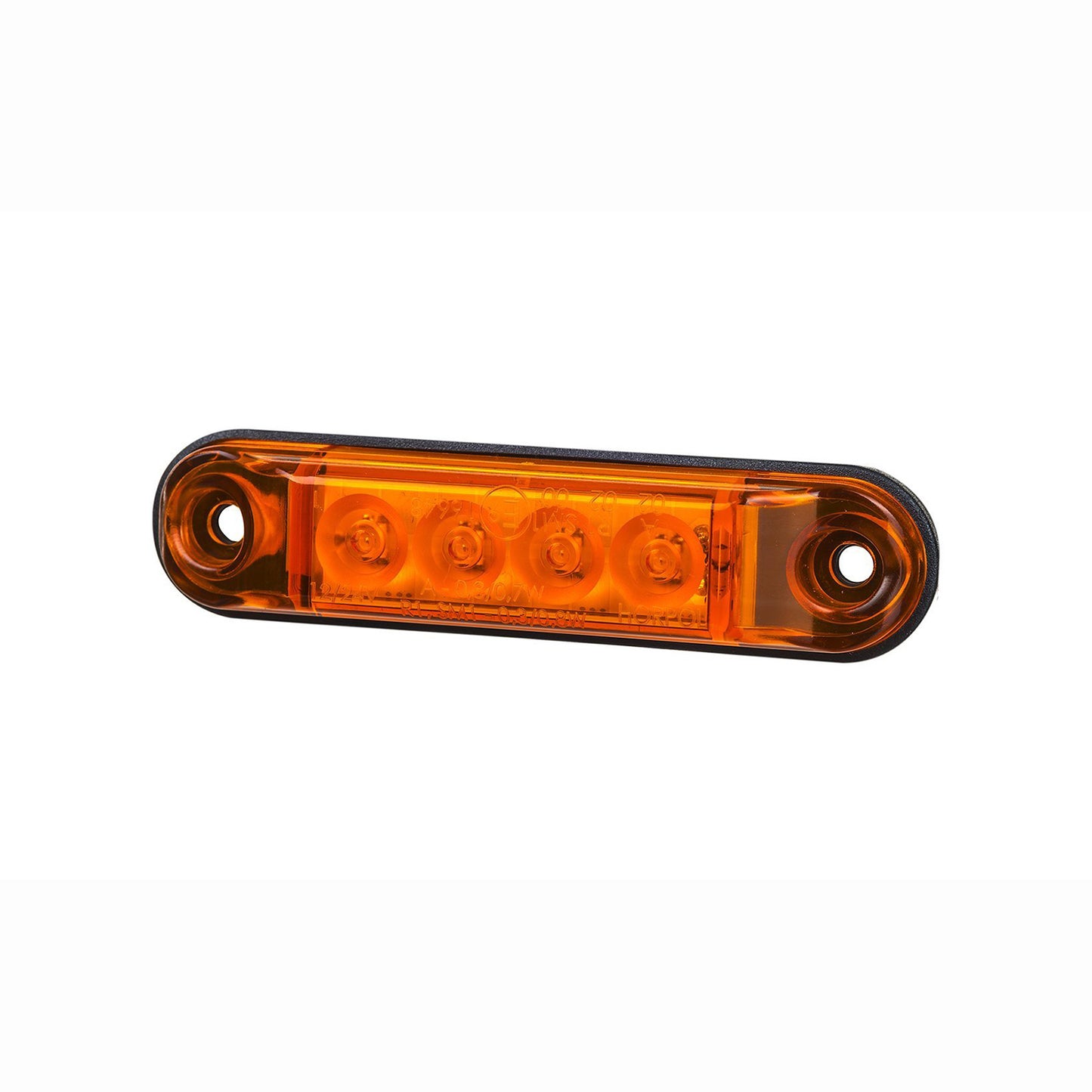 Vehicle light on a white background